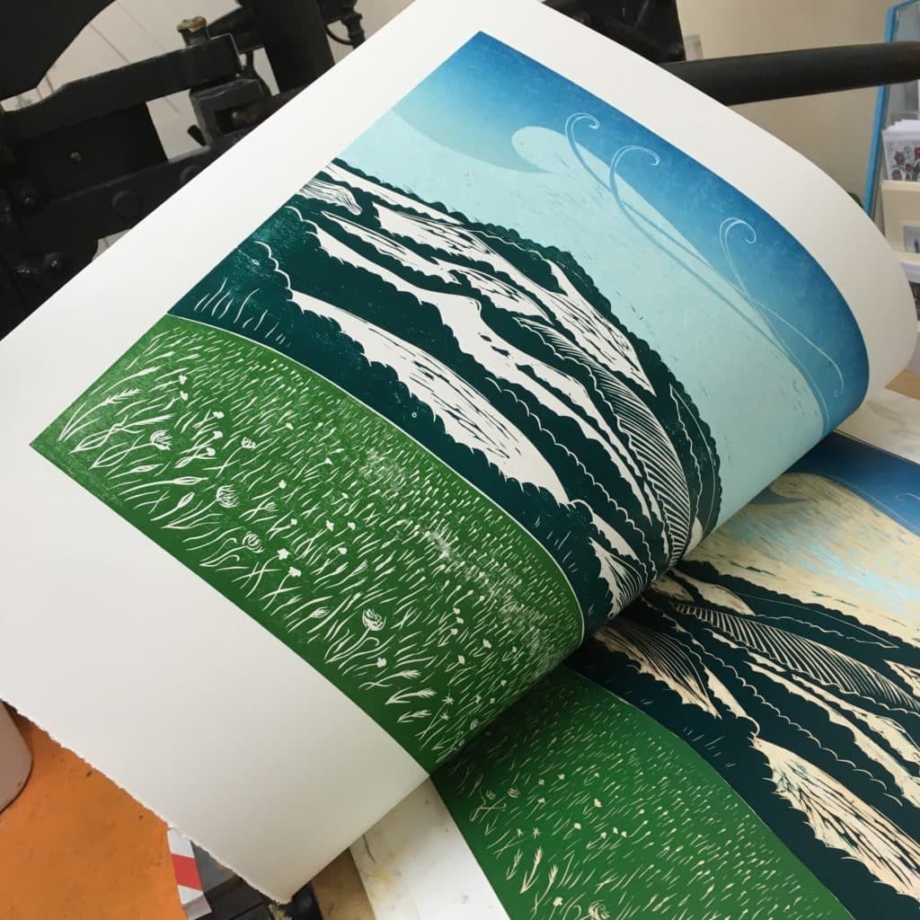 Helen Brown Printmaking Workshops, Woodcut, Linocut & Vinyl ...