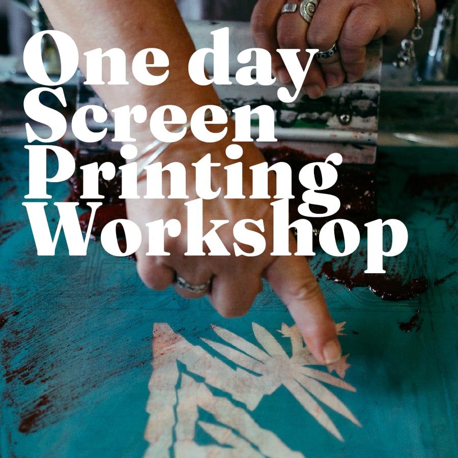 Screen printing workshop