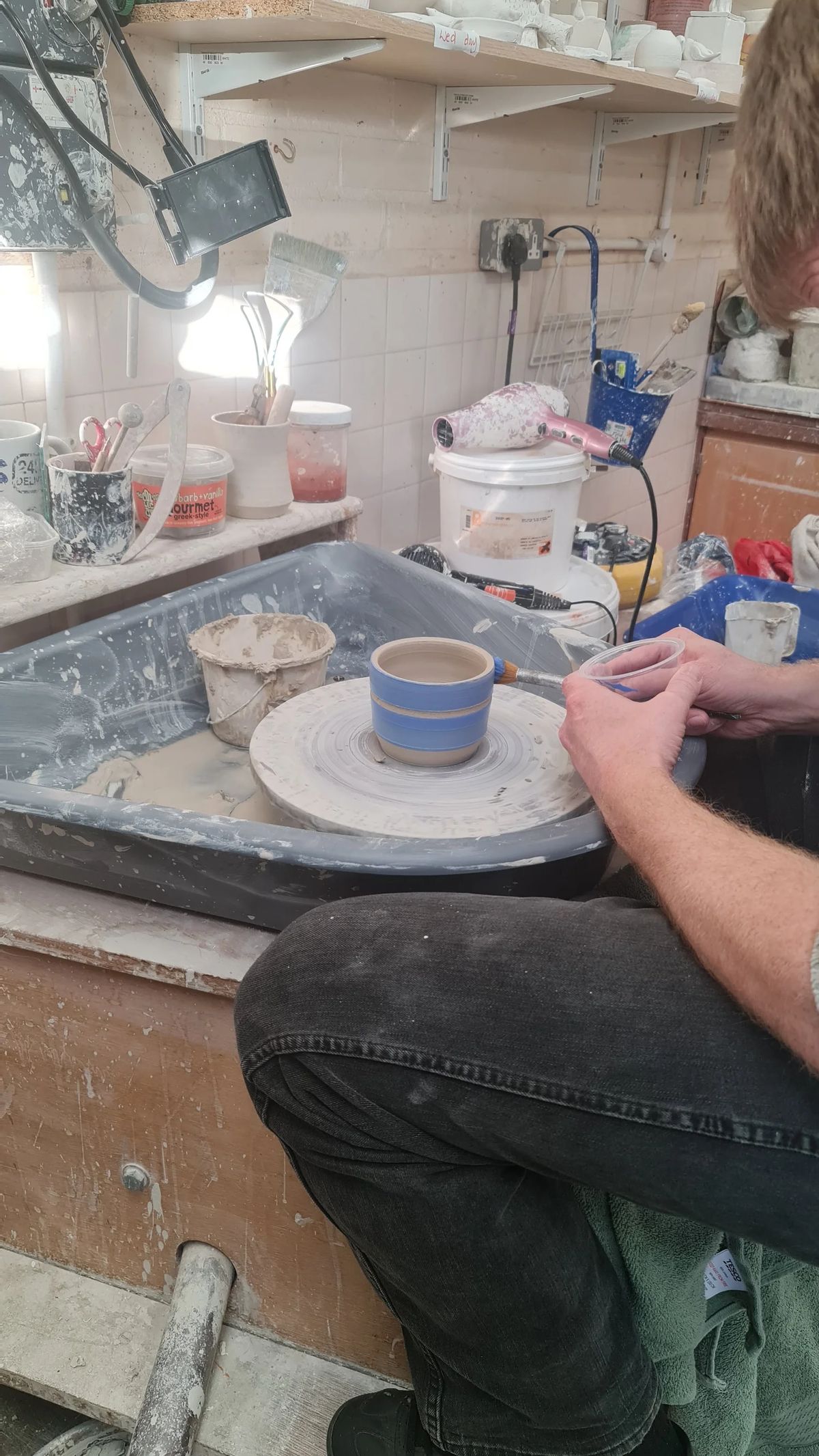 Hand building a small Botanical vessel